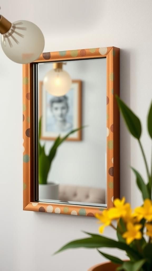 Playful Terrazzo Polymer Clay Chip Border