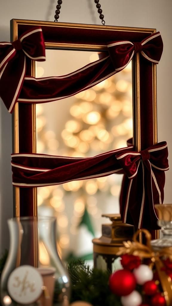 Velvet Ribbon Stripes For Luxe Holiday Allure