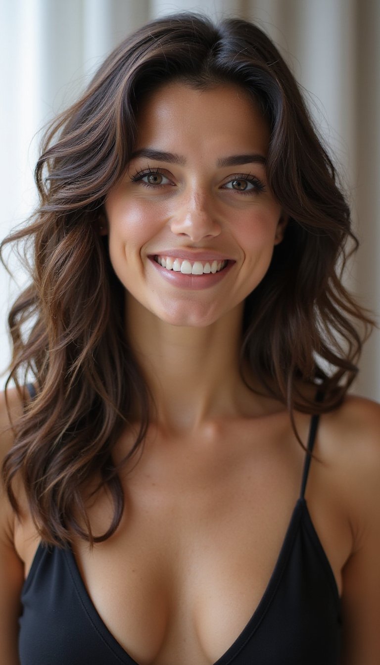 Wet-Look Diffused Curls For Glossy Finish