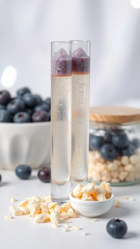 Blueberry Tinted Balm With Pearl Mica Sparkle