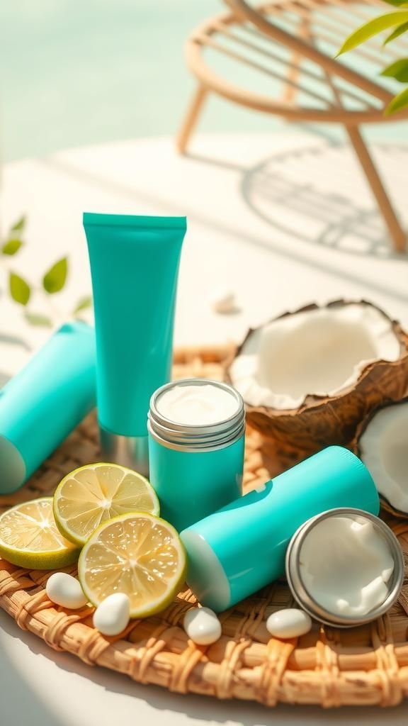 Coconut Lime Beachy Balm For Sunny Days