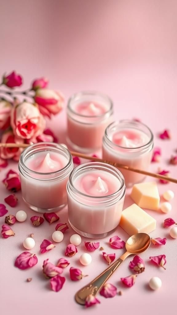 Rose Petal Infused Oil Luxurious Lip Balm