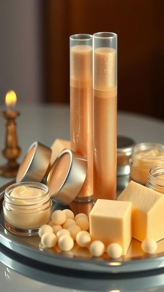 Shimmering Mica Sheer Glossy Lip Balm Stick