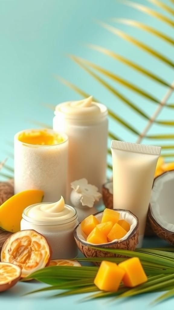 Tropical Mango And Coconut Butter Lip Balm