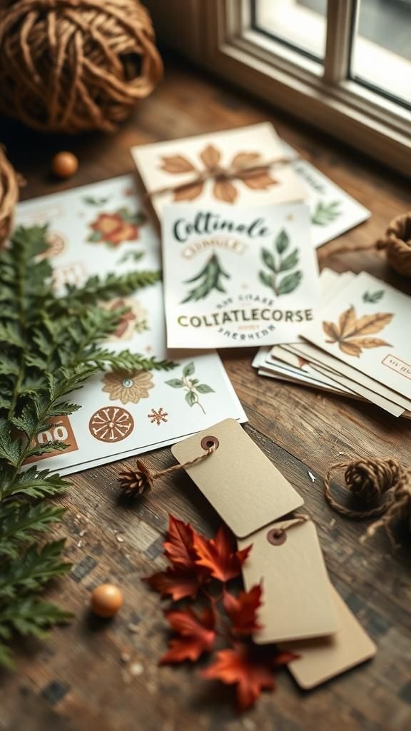 Cottagecore Mushrooms, Ferns, And Wild Berry Stickers