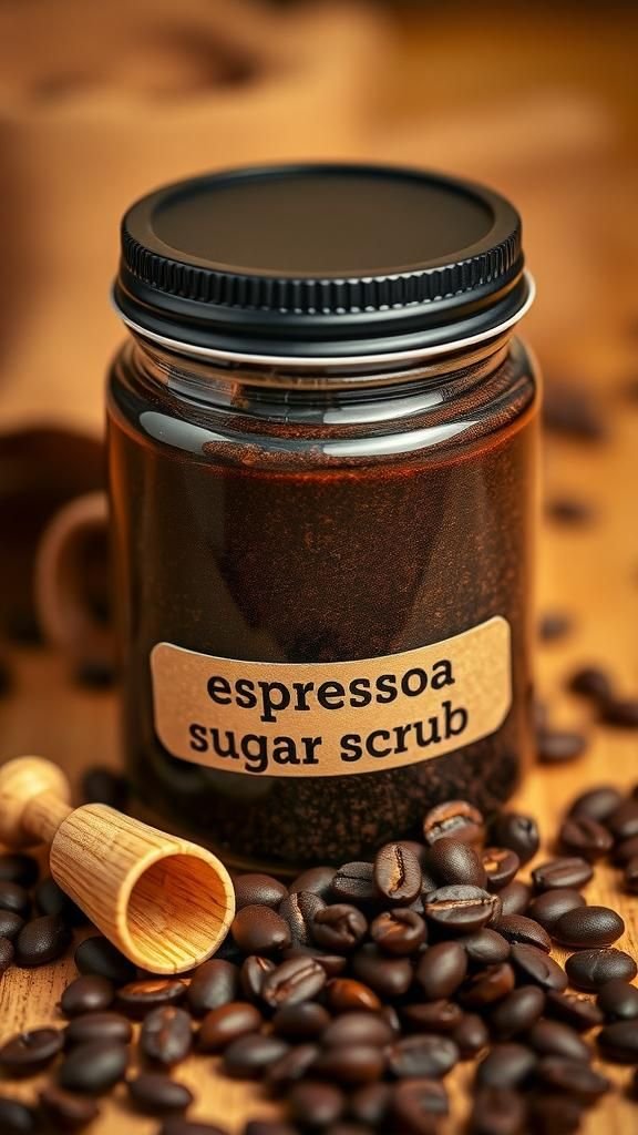 Espresso Coffee And Vanilla Wake-Up Body Scrub