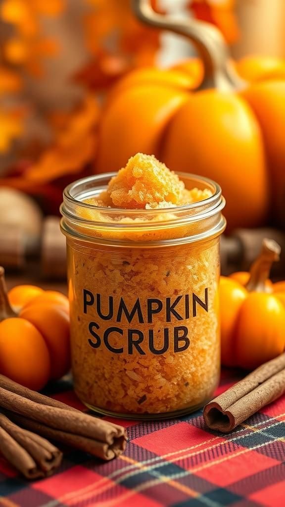 Vanilla Pumpkin Spice Pie-Inspired Fall Body Scrub
