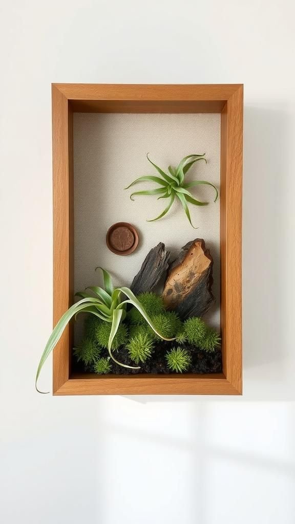 Shadow Box Wall Frame With Living Layers