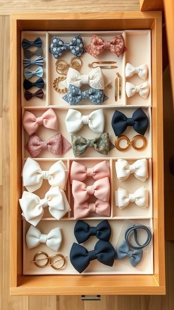 Custom Drawer Trays for Hair Accessories