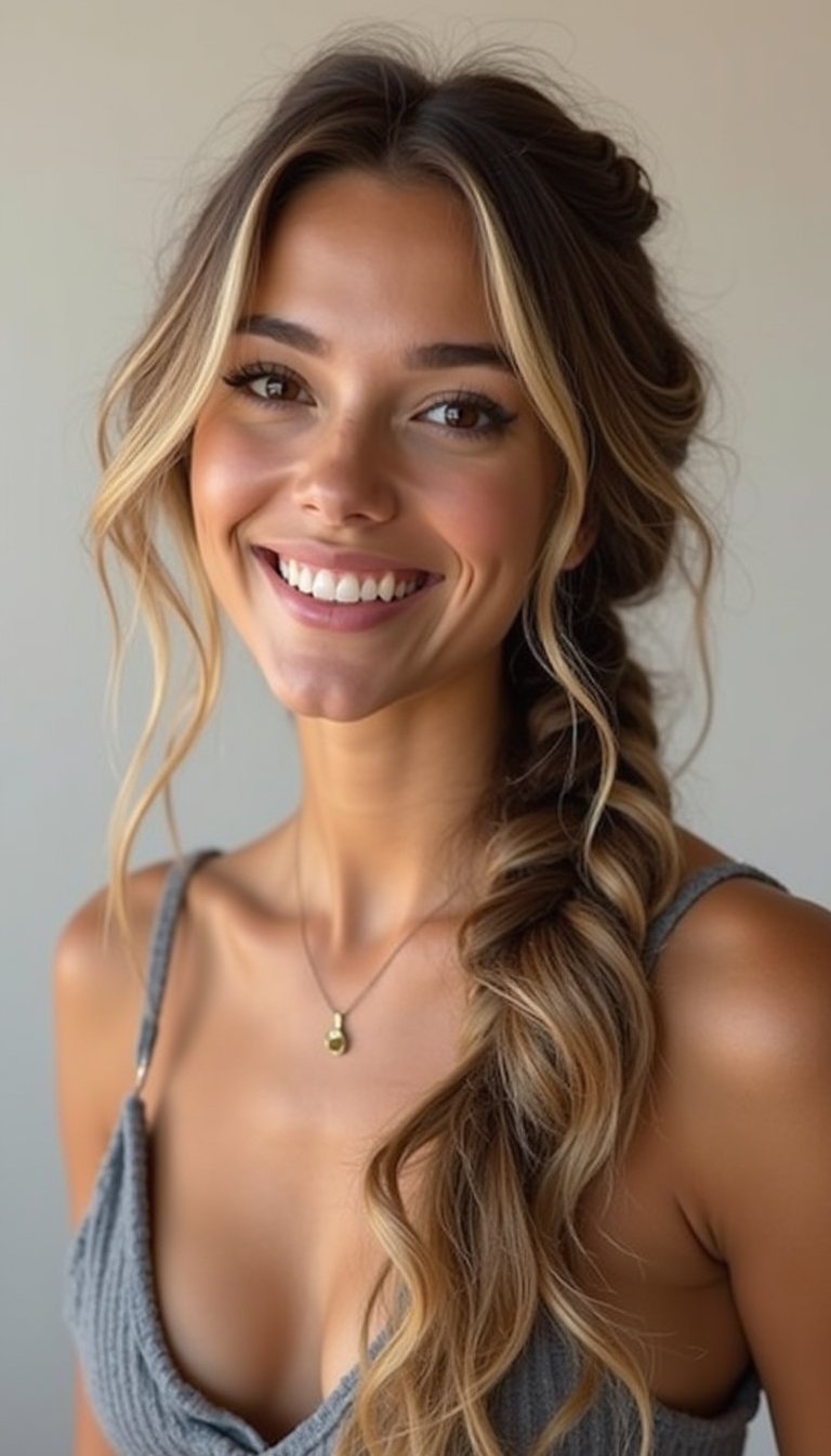 Twisted Halo Rope Braids For Natural Curls