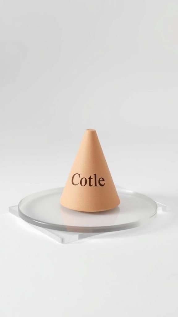 Name-Stamped Personal Cone With Minimal Type