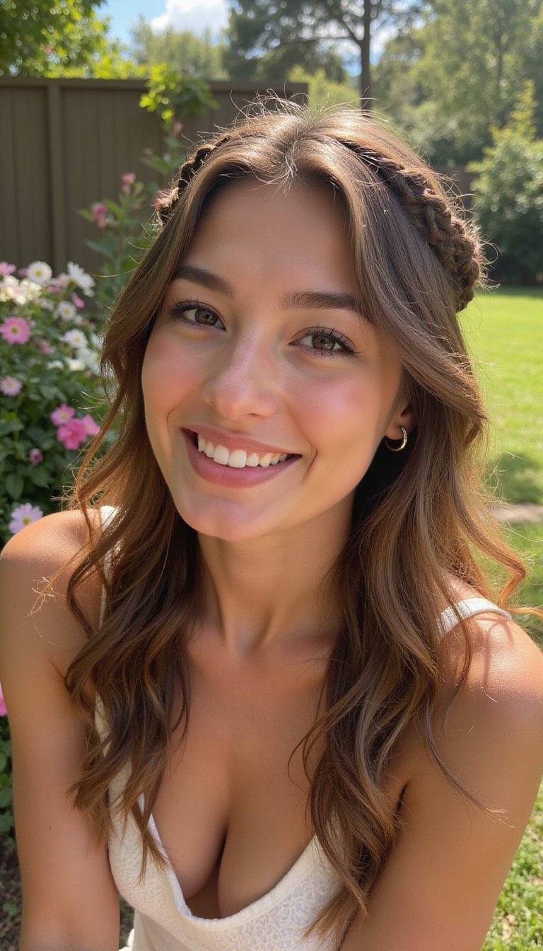 Classic Lace Braid Crown For Romantic Days