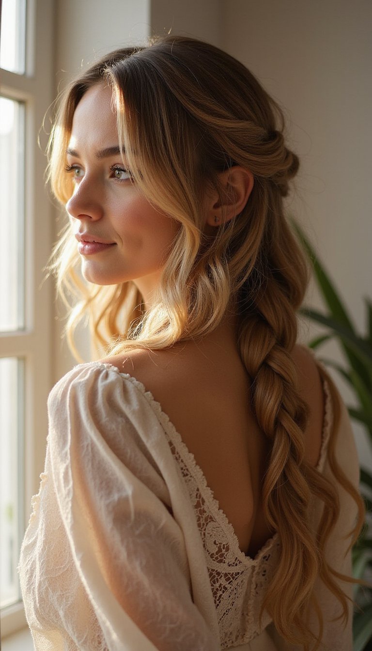 Textured Lace Braid For Thick Hair Control