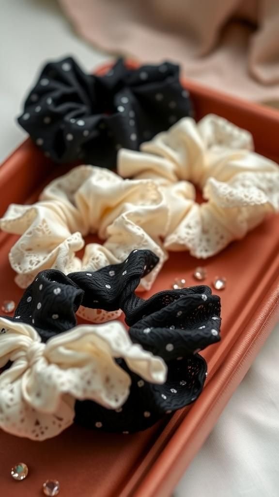 Romance Lace Overlay On Soft Satin Base