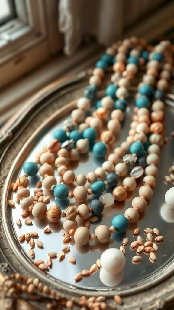 Lagoon-Inspired Multi-Strand Shell Necklace