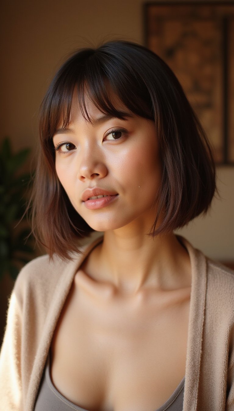 Micro Bob With Mini Face-Framing Pieces