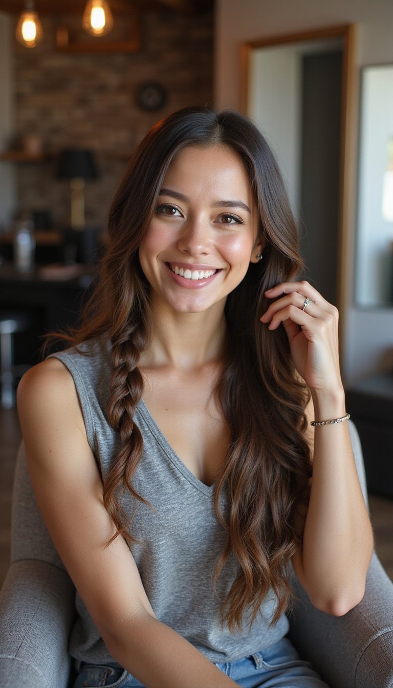 Knotless Stitch Braids For Lightweight Comfort