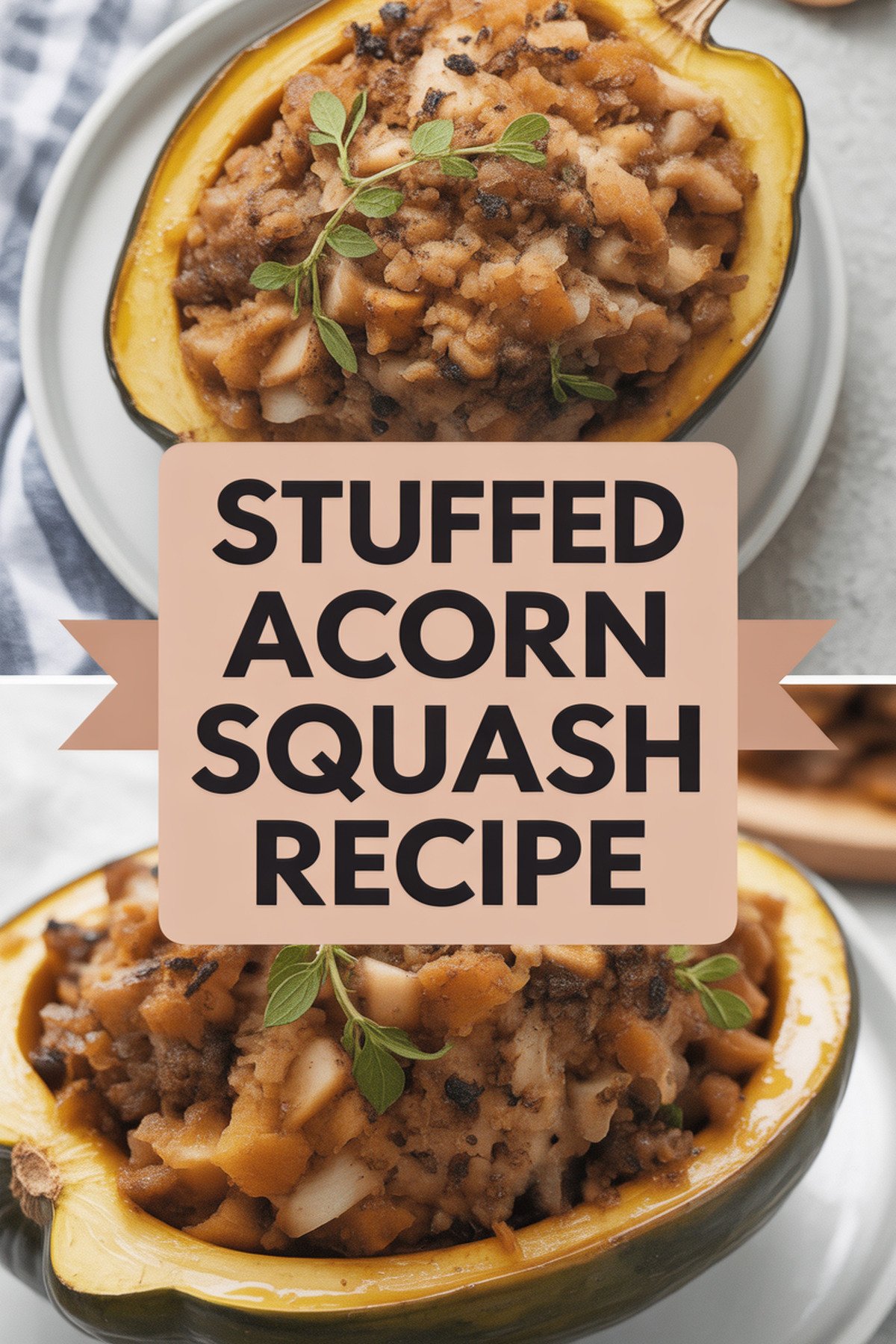 Stuffed Acorn Squash Recipe recipe idea in stylish layout