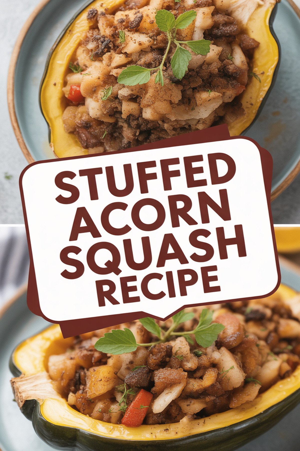 Stuffed Acorn Squash Recipe recipe idea in stylish layout
