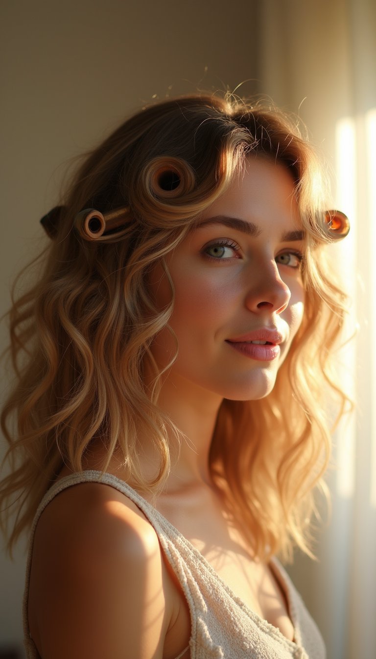 Textured Ends Finished With Small Velcro Rollers For Movement