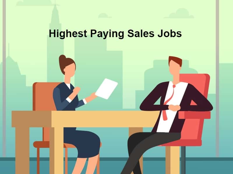 Highest Paying Sales Jobs