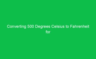 Converting 212 Degrees Celsius to Fahrenheit: Complete Breakdown