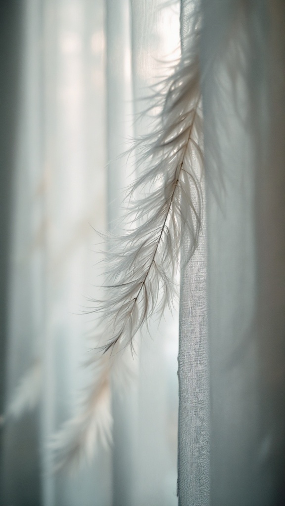 Feathered curtain bangs hairstyle