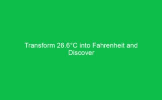 Transforming 2 Degrees Celsius to Fahrenheit for Climate Insights
