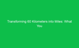Converting 1.5 Kilometers to Miles: A Complete Breakdown