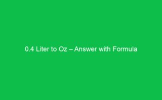30 Cups to To – Answer with Formula