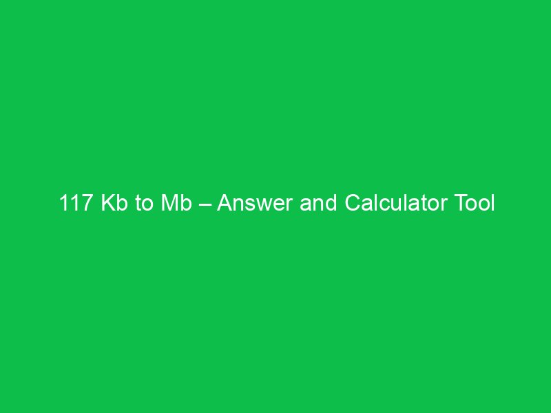 60 Kis to Pascals – Answer and Calculator Tool