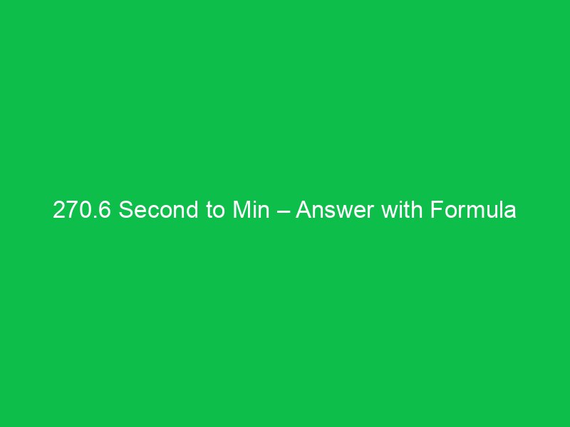 485 Kg to LBS – Answer with Formula