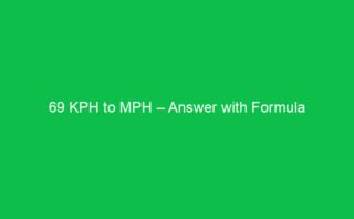 120 Miles to Kilometers – Answer with Formula