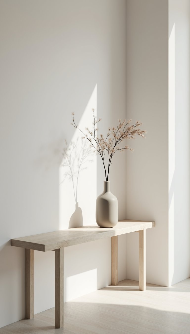 Single-stem minimalist vase: quiet modern statement
