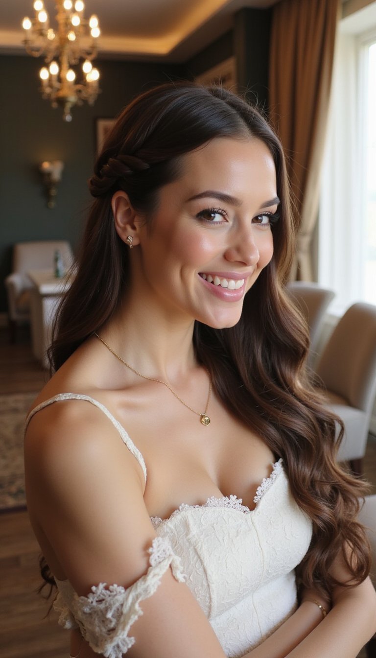 Braided Low Bun For Effortless Elegance