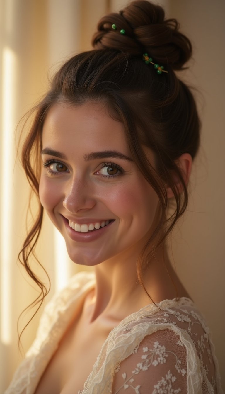 Celtic Knot Updo For Festive Gatherings